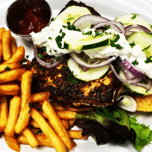 Swordfish Sandwich, Lido Beach Restaurant