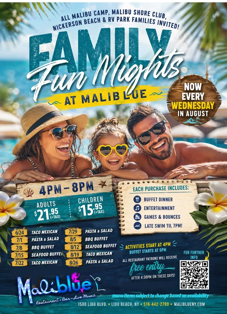 Family Fun Nights 2026 Flyer